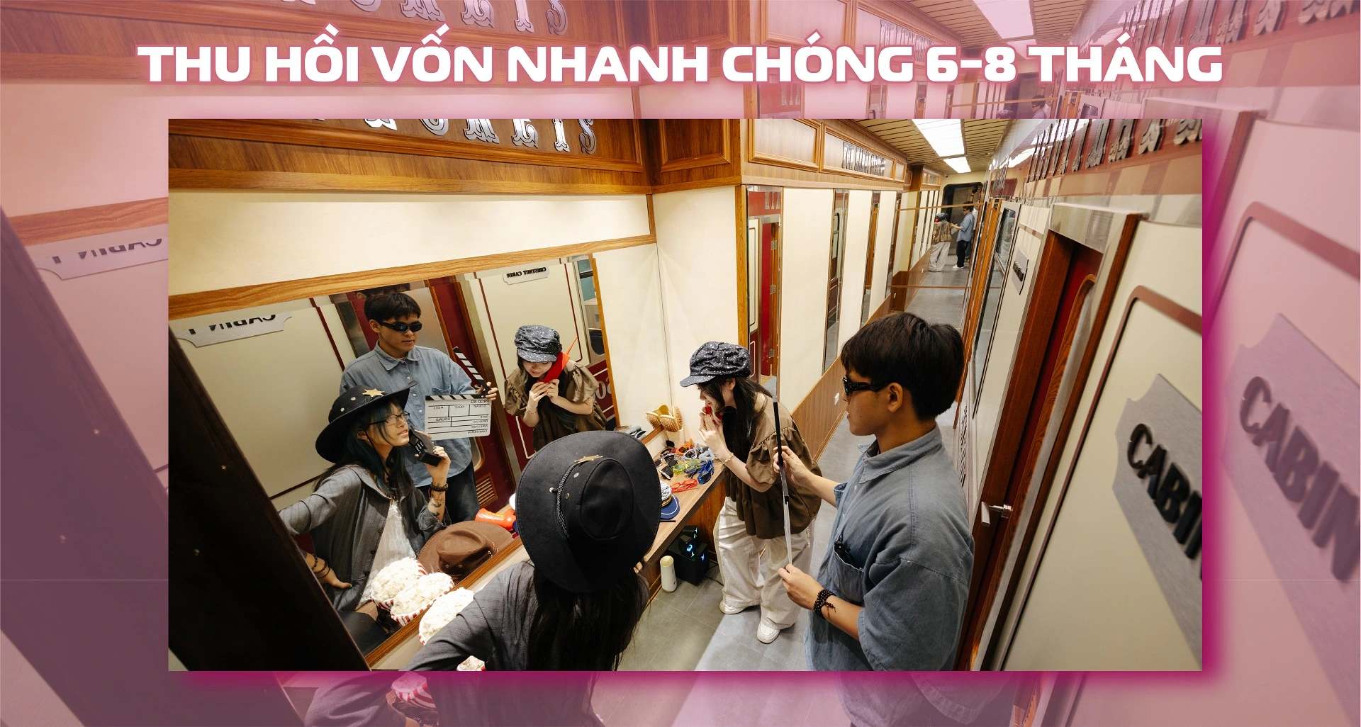 Thu hồi vốn nhanh chóng 6-8 tháng