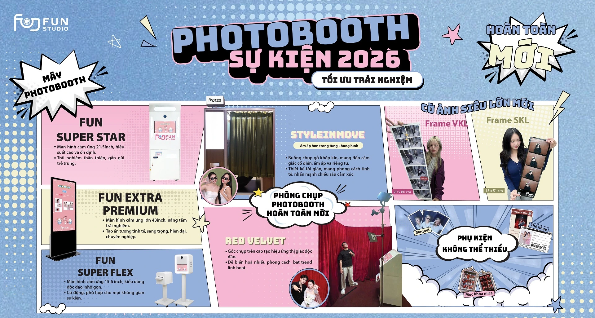 Funstudio sự kiện photobooth 2026
