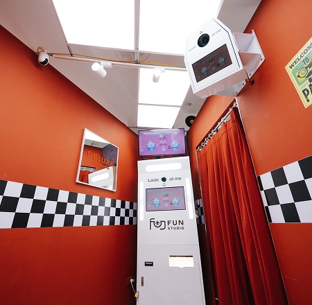 Điểm khác biệt photobooth Fun Studio 4