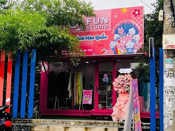 Cửa hàng photobooth Fun Studio tại TP Hồ Chí Minh